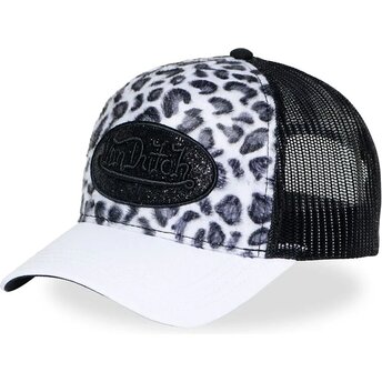 Boné trucker leopardo e preto LEOFUR E da Von Dutch