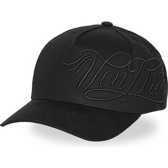 Boné curvo preto snapback CHI04 da Von Dutch