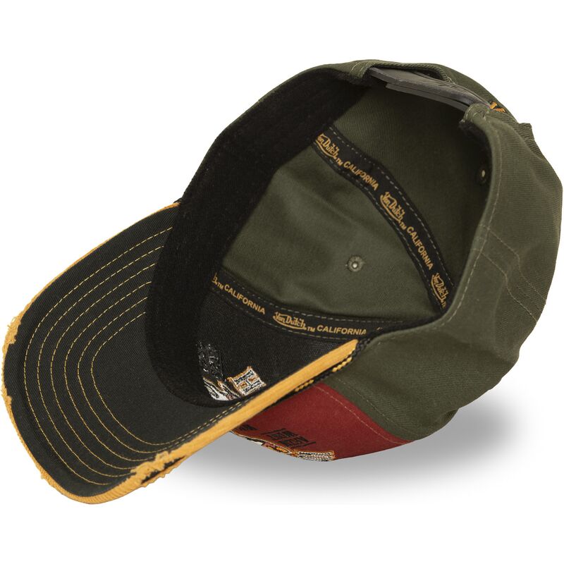bone-curvo-vermelho-e-cinza-snapback-sem15-da-von-dutch bone-curvo-vermelho-e-cinza-snapback-sem15-da-von-dutch