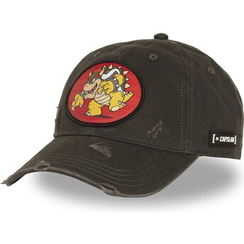 Boné curvo castanho ajustável Bowser SMB3 BOW Super Mario Bros. da Capslab