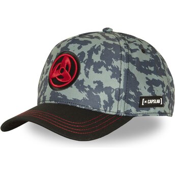 Boné curvo multicolor snapback Kakashi Hatake NS7 KAK Naruto da Capslab