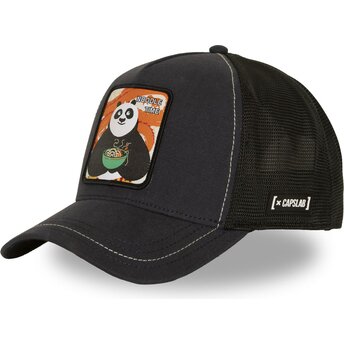 Boné trucker preto Po KFP2 PAN Kung Fu Panda da Capslab