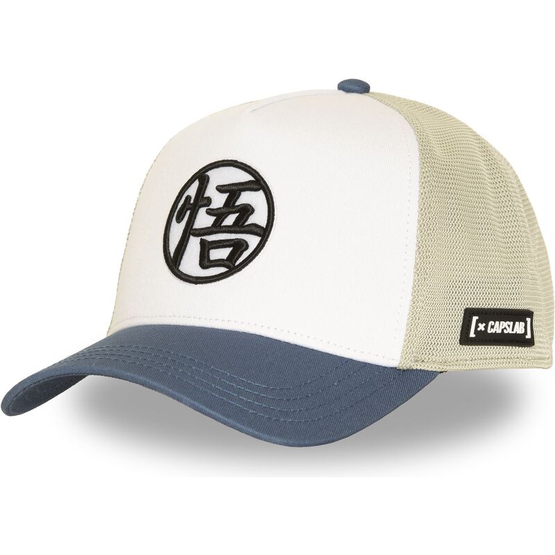 bone-trucker-bege-e-azul-marinho-son-goku-dbs9-bico-dragon-ball-da-capslab