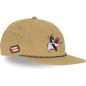 bone-plano-bege-snapback-sylvester-loo13-goob-looney-tunes-da-capslab