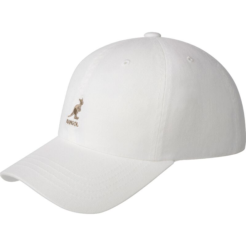 gorra-curva-blanca-ajustable-washed-baseball-white-de-kangol gorra-curva-blanca-ajustable-washed-baseball-white-de-kangol