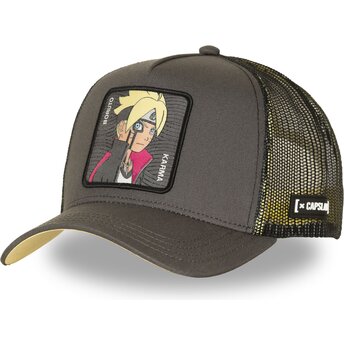 Boné trucker cinza Boruto Karma BOR KAR da Capslab