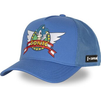 Boné trucker azul Sonic SON1 CLA Sonic the Hedgehog da Capslab