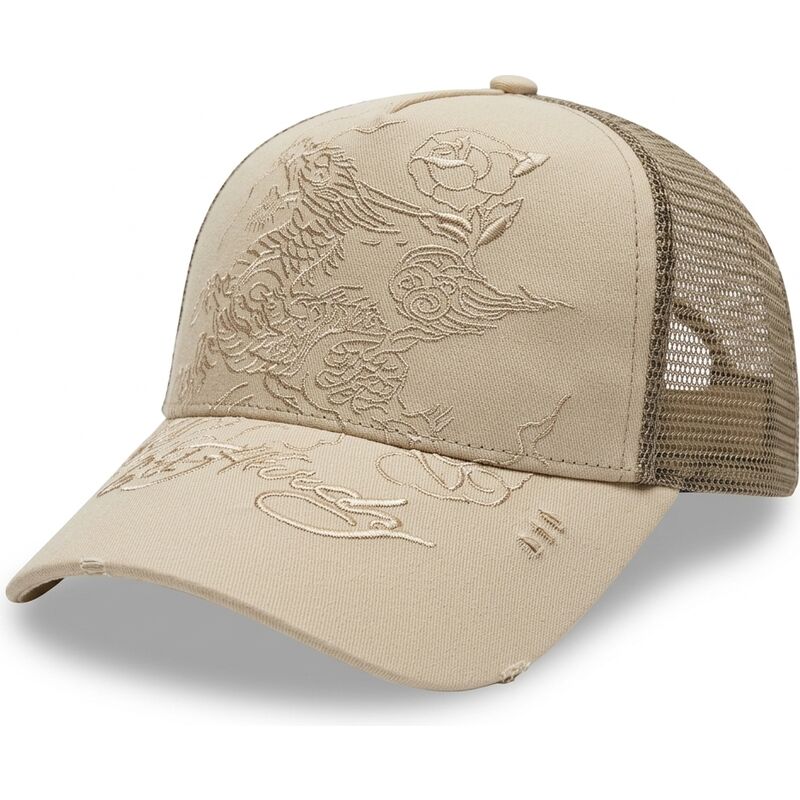 bone-trucker-khaki-outline-dragon-da-ed-hardy