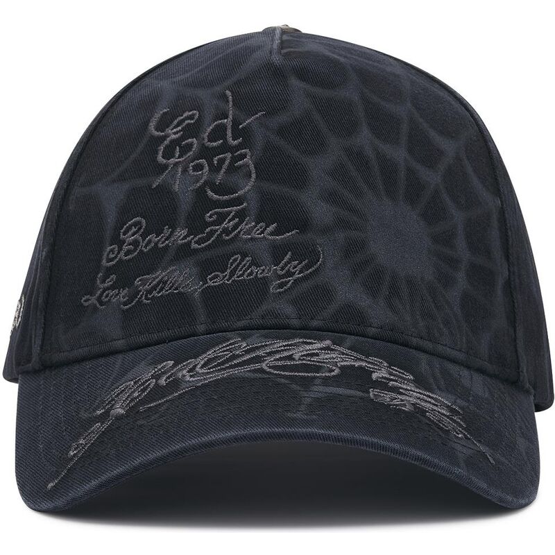 bone-curvo-preto-snapback-spiderweb-da-ed-hardy