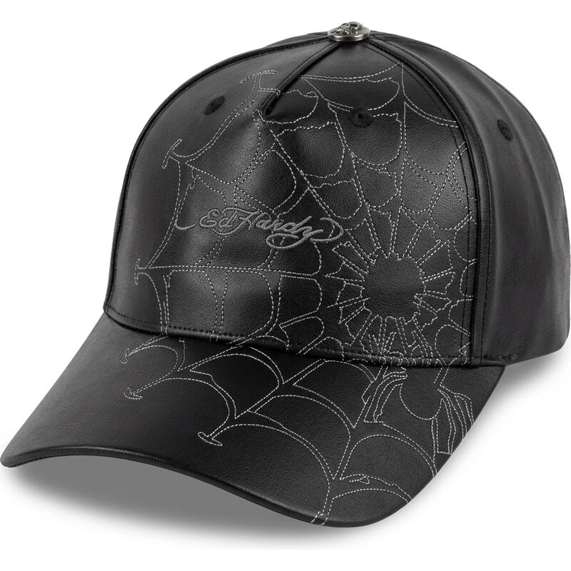 bone-curvo-preto-ajustavel-spiderweb-pu-leather-da-ed-hardy bone-curvo-preto-ajustavel-spiderweb-pu-leather-da-ed-hardy