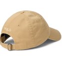 bone-curvo-bege-ajustavel-com-logo-bege-cotton-chino-classic-sport-da-polo-ralph-lauren