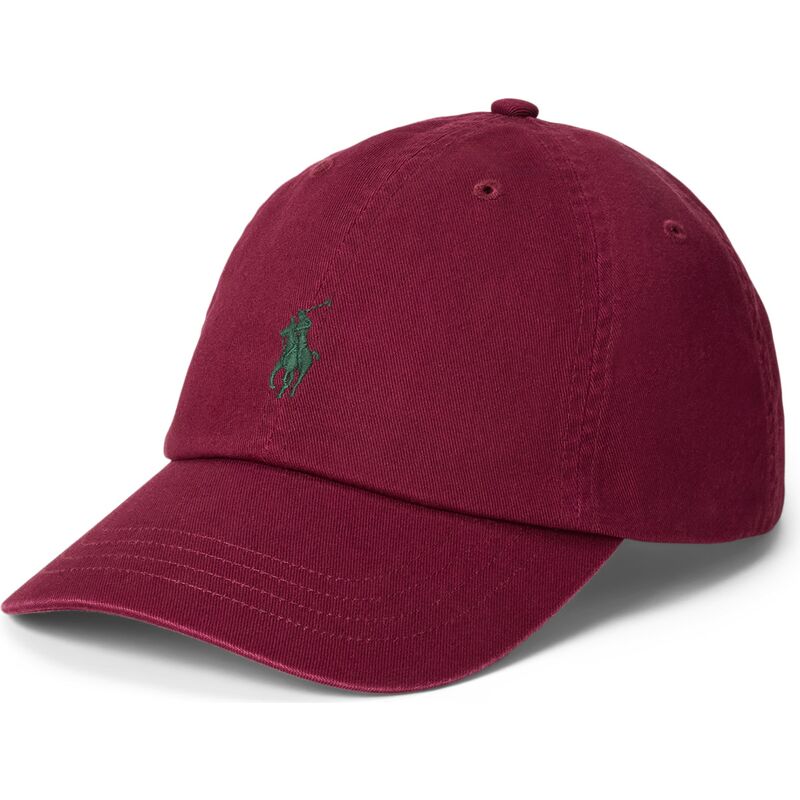 bone-curvo-grena-vermelho-ajustavel-com-logo-verde-cotton-chino-classic-sport-da-polo-ralph-lauren