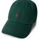 bone-curvo-verde-escuro-ajustavel-com-logo-grena-cotton-chino-classic-sport-da-polo-ralph-lauren