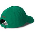bone-curvo-verde-ajustavel-com-logo-vermelho-cotton-chino-classic-sport-da-polo-ralph-lauren