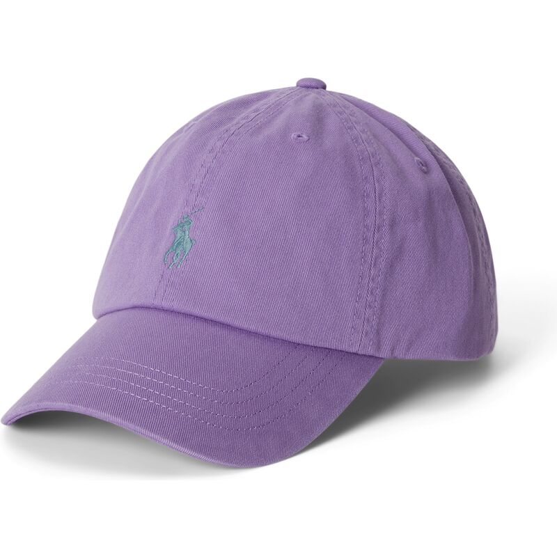 bone-curvo-violeta-ajustavel-com-logo-cinza-cotton-chino-classic-sport-da-polo-ralph-lauren