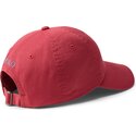 bone-curvo-vermelho-ajustavel-com-logo-cinza-cotton-chino-classic-sport-da-polo-ralph-lauren