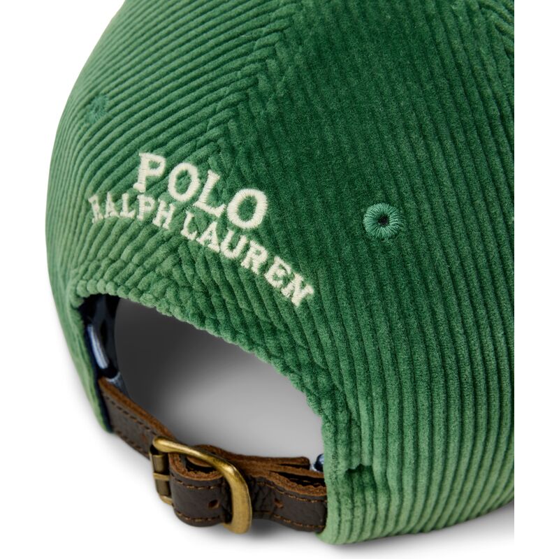 bone-curvo-verde-ajustavel-corduroy-da-polo-ralph-lauren bone-curvo-verde-ajustavel-corduroy-da-polo-ralph-lauren