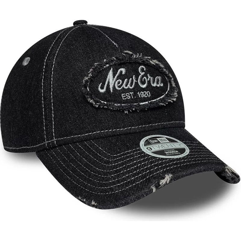 bone-curvo-preto-ajustavel-para-mulheres-9twenty-a-frame-distress-da-new-era