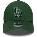 bone-curvo-verde-ajustavel-com-logo-verde-9forty-team-outline-da-los-angeles-dodgers-mlb-da-new-era