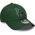bone-curvo-verde-ajustavel-com-logo-verde-9forty-team-outline-da-los-angeles-dodgers-mlb-da-new-era