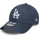 bone-curvo-cinza-ajustavel-9forty-league-essential-da-los-angeles-dodgers-mlb-da-new-era