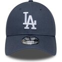 bone-curvo-cinza-ajustavel-9forty-league-essential-da-los-angeles-dodgers-mlb-da-new-era