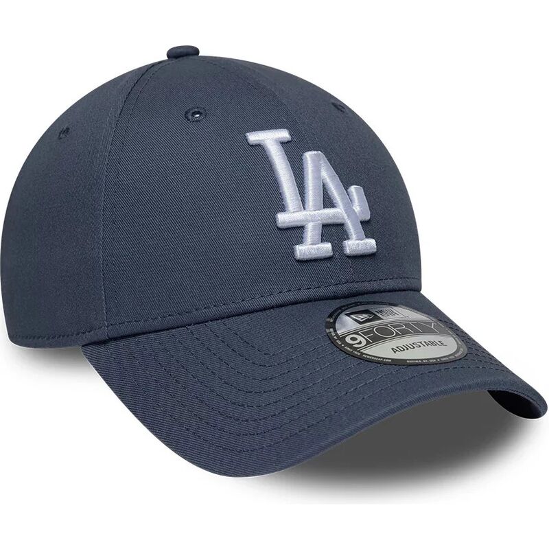 bone-curvo-cinza-ajustavel-9forty-league-essential-da-los-angeles-dodgers-mlb-da-new-era