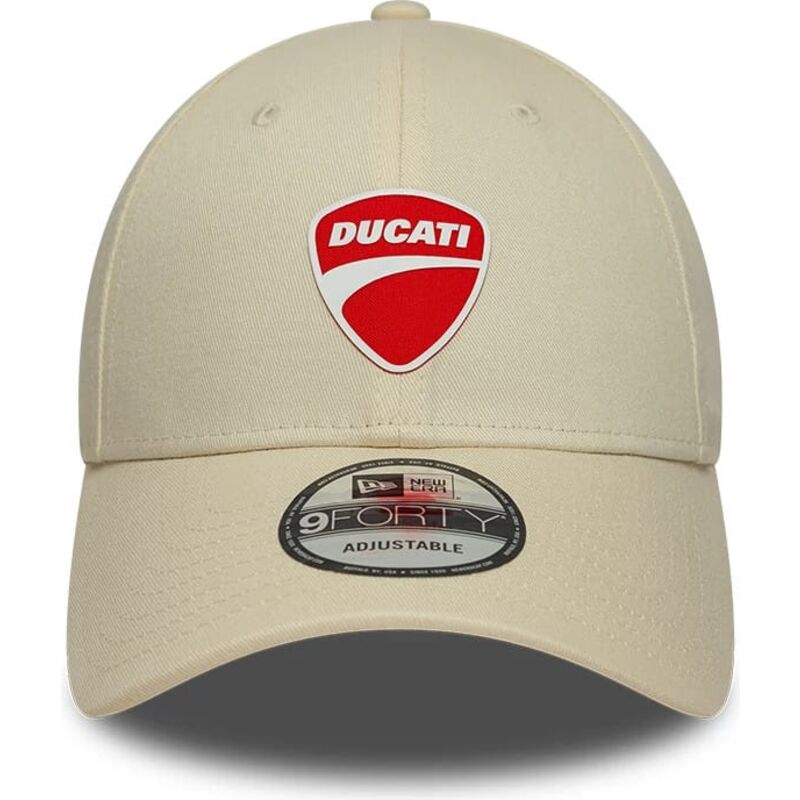 bone-curvo-bege-ajustavel-9forty-core-da-ducati-motor-motogp-da-new-era