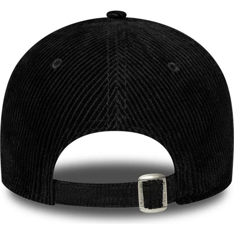 bone-curvo-preto-ajustavel-para-mulheres-com-logo-preto-9forty-cord-da-new-york-yankees-mlb-da-new-era