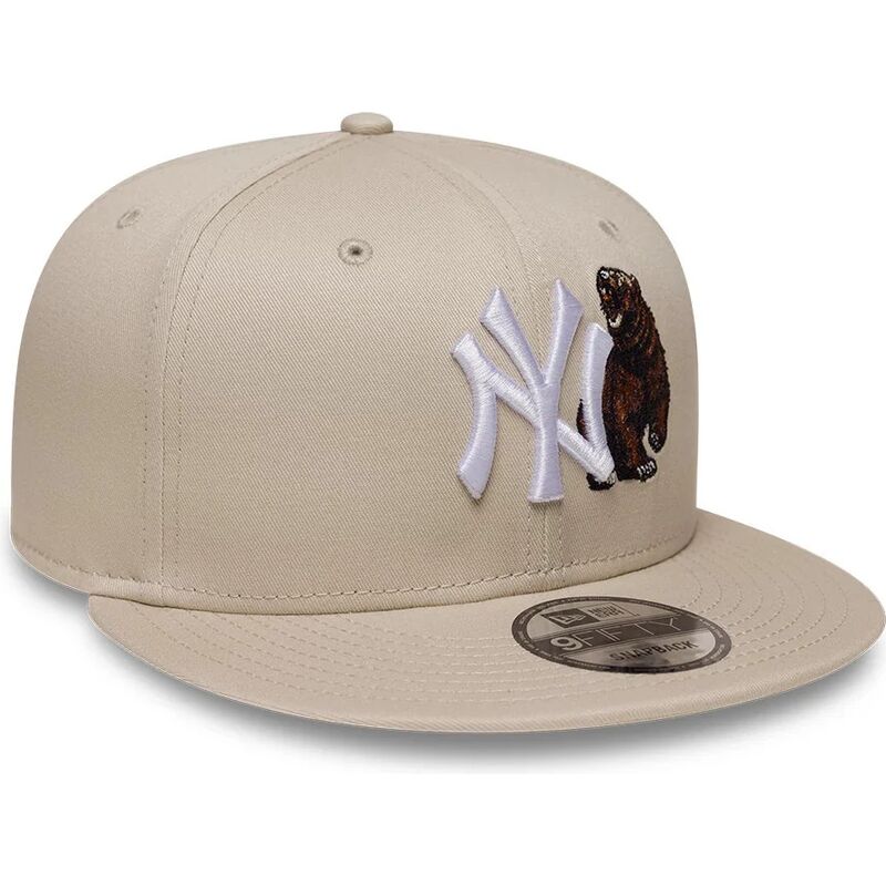 bone-plano-bege-snapback-urso-9fifty-outdoor-icon-da-new-york-yankees-mlb-da-new-era