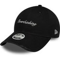 bone-curvo-preto-ajustavel-para-mulheres-9twenty-slogan-overthinking-da-new-era