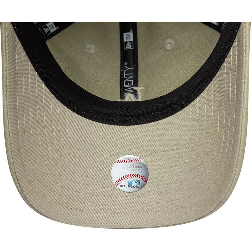bone-curvo-bege-ajustavel-para-mulheres-com-logo-bege-9twenty-washed-pu-da-los-angeles-dodgers-mlb-da-new-era