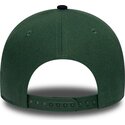 bone-curvo-verde-e-azul-marinho-snapback-e-frame-suede-visor-da-new-york-yankees-mlb-da-new-era