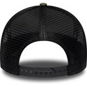 bone-trucker-verde-e-preto-com-logo-preto-a-frame-league-essential-da-new-york-yankees-mlb-da-new-era