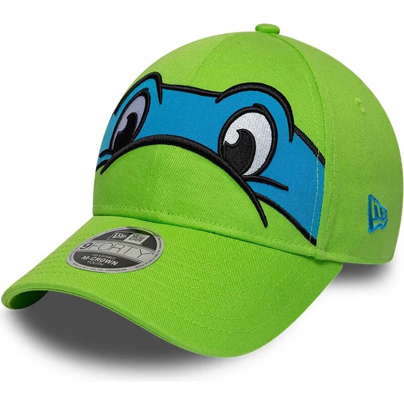 bone-curvo-verde-snapback-para-crianca-9forty-m-crown-face-da-leaonardo-as-tartarugas-ninja-da-new-era bone-curvo-verde-snapback-para-crianca-9forty-m-crown-face-da-leaonardo-as-tartarugas-ninja-da-new-era