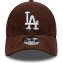 bone-curvo-castanho-snapback-9forty-entry-cord-da-los-angeles-dodgers-mlb-da-new-era