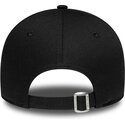 bone-curvo-preto-ajustavel-para-mulheres-com-logo-bege-9forty-infill-da-new-york-yankees-mlb-da-new-era