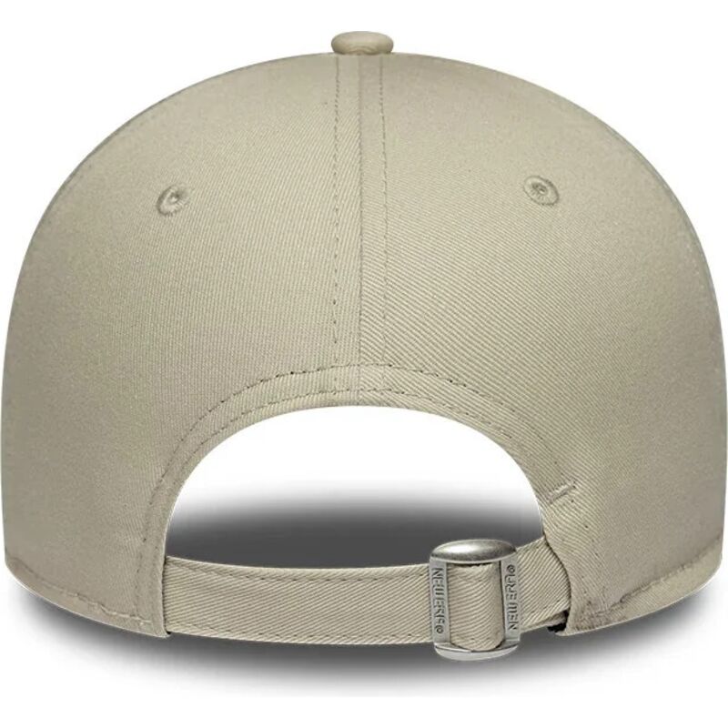 bone-curvo-bege-ajustavel-para-mulheres-9forty-fruit-icon-strawberry-da-new-york-yankees-mlb-da-new-era