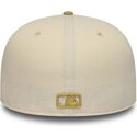 bone-plano-bege-e-castanho-justo-59fifty-league-essential-da-new-york-yankees-mlb-da-new-era