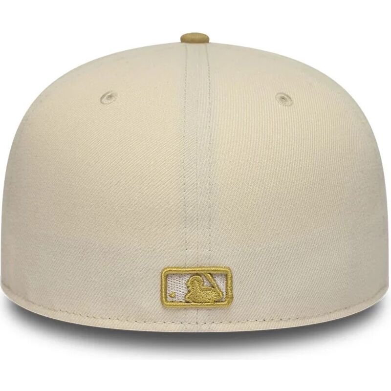 bone-plano-bege-e-castanho-justo-59fifty-league-essential-da-new-york-yankees-mlb-da-new-era