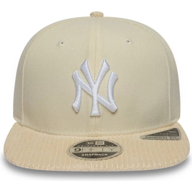 bone-plano-bege-snapback-9fifty-cord-visor-da-new-york-yankees-mlb-da-new-era bone-plano-bege-snapback-9fifty-cord-visor-da-new-york-yankees-mlb-da-new-era