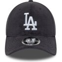 bone-curvo-cinza-snapback-9forty-m-crown-fleece-da-los-angeles-dodgers-mlb-da-new-era