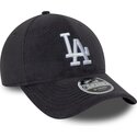 bone-curvo-cinza-snapback-9forty-m-crown-fleece-da-los-angeles-dodgers-mlb-da-new-era