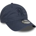 bone-curvo-azul-ajustavel-com-logo-azul-9twenty-washed-midi-logo-da-new-york-yankees-mlb-da-new-era
