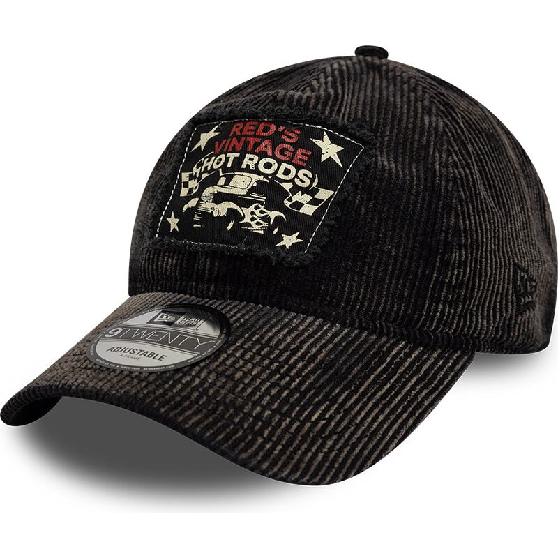 bone-curvo-preto-ajustavel-9twenty-patch-acid-cord-hot-rods-da-new-era