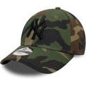 bone-curvo-camuflagem-ajustavel-para-crianca-9forty-league-essential-da-new-york-yankees-mlb-da-new-era