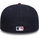bone-plano-azul-marinho-e-vermelho-justo-59fifty-ac-perf-da-atlanta-braves-mlb-da-new-era