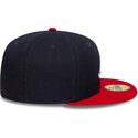 bone-plano-azul-marinho-e-vermelho-justo-59fifty-ac-perf-da-atlanta-braves-mlb-da-new-era