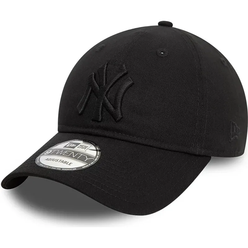 bone-curvo-preto-ajustavel-com-logo-preto-9twenty-league-essential-da-new-york-yankees-mlb-da-new-era bone-curvo-preto-ajustavel-com-logo-preto-9twenty-league-essential-da-new-york-yankees-mlb-da-new-era