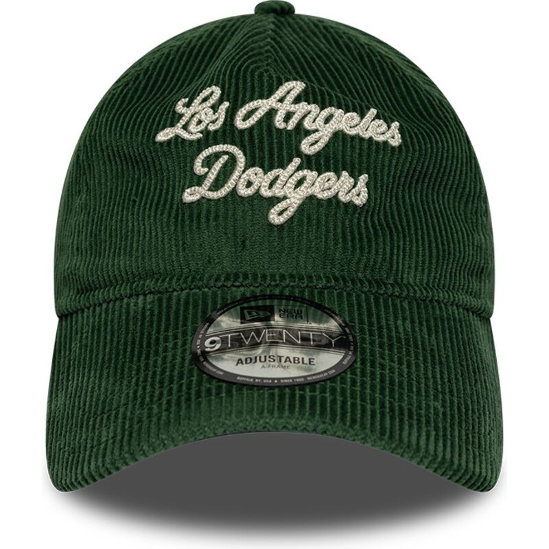 bone-curvo-verde-ajustavel-9twenty-a-frame-cord-script-da-los-angeles-dodgers-mlb-da-new-era